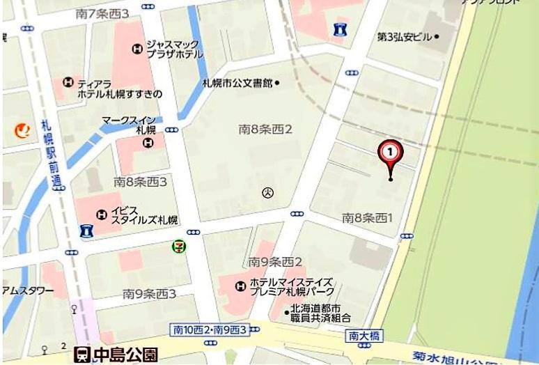 Апартаменти サービスアパ―トメントsapporo中島公園1Ldk802 Екстер'єр фото